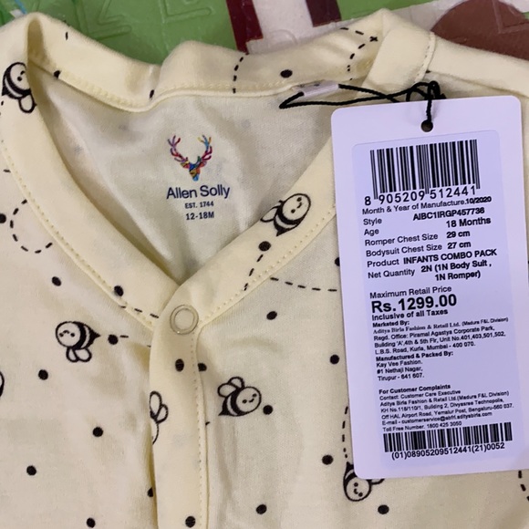 New Allen solly kids cloths 12-18 - Picture 5 of 5